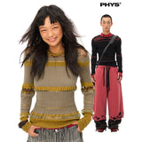 Crewneck panelled versatile base layer sweater