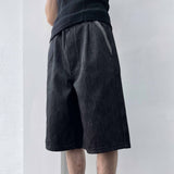3D Seamed Wide Shorts