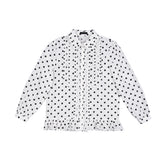 Blair Dot Blouse (white)