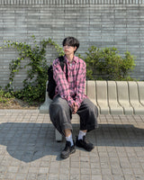 リバースオールドバミューダデニムパンツ