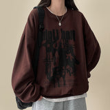 ノアビンテージレタリングルーズスウェットシャツ