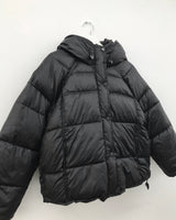 Wellon High Neck Hooded Padding (2color)