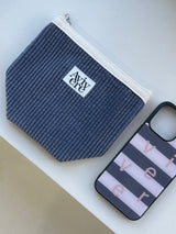 classic pouch_corduroy charcoal