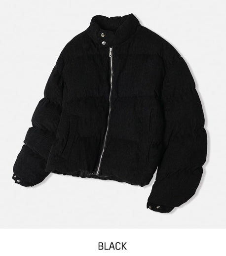 Cozy Button Corduroy Padding
