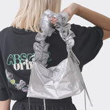 aox ツーウェイバッグ silver