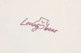 26FW★ Loving Bear Embroidered Hoodie