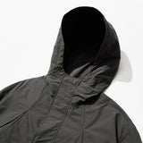 Nylon RIB Flash Line Jacket - GREY