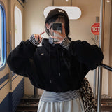 [BELLIDE MADE] 3 colors, stripe finger hole turtleneck T-shirt
