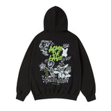 25SS ALIEN UNIVERSE HOODIE BLACK