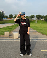 オックルオーバー半袖Tシャツ