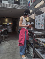 クルーシストライプピグメントシャツ