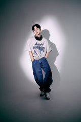 コラボレーション 90sグラフィティTシャツ - BEIGE | YUMEKI × supersub