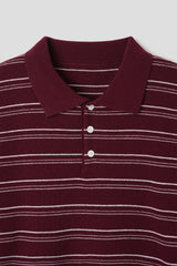 Sepia Collared Short-Sleeve Knit (3 Colors)