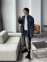 No.0838 M Sシンチェックシャツ (4color)