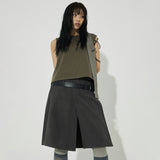 PROPELLER SKIRT: CHARCOAL