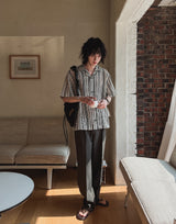 Kao Crochet Half Shirt