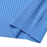 LMN Romal Air Cool Bali Open Collar V-Neck Short Sleeve Knitwear (10 colors)