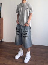 Rough サインハーフTシャツ (3color) (No.973)
