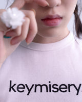 Keymisery Small Logo T-shirt (White)