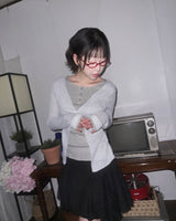 (3color) ボヘミアンツイストレイヤードニット
