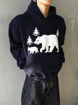 Polar Bear Fleece Dye Hoodie 3C
