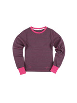 LOVE U LONG SLEEVE T (GREY & PINK)