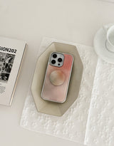 [MADE] シエナ シルバーエポキシ iPhoneケース