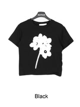 リエルフラワークロップショートスリーブT