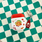 Omurice Airpods case + charm
