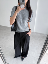pale half knit (3color)