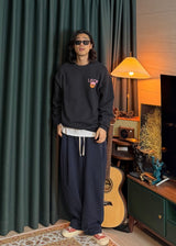 Superior Pin-Tuck Sweatpants