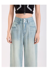 Lyocell Lightweight Wide Leg Denim Pants
