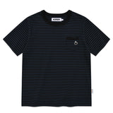 ユニモノチェリーストライプTシャツ [NAVY]