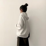 Suffle Star Vintage Two-Way Hooded Zip-Up
