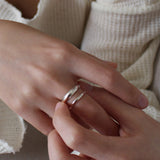 Bold double ring