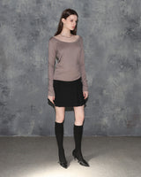 Pleated Skirt Black