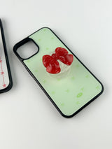 レッドビッグリボンMagsafeスマートトック