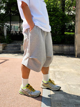VENTIQUE Bermuda pintuck Sweatpants 3color