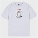 ワーニングバニー アラートTシャツ (3color)