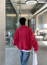 Glife Semi Overfit Round Knit