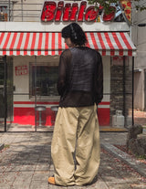 ゴッドツーピンタックツーウェイチノパンツ
