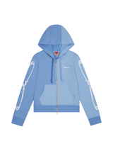 1/2 セーフティーアスラフードジップアップ (SKY/BLUE)