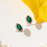 Mermaid Green Earrings