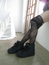 romance sheer knee socks