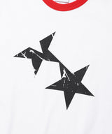ツインスターリンガーSS Tシャツ ホワイトTEE(CV2FMUT549A)