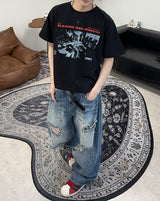 サエルグラフィッククロップ半袖Tシャツ