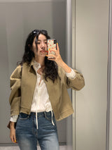 [MADE] hent wool handmade blue jacket