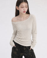 (W's) Petal Ribbed Knit