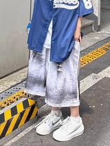 dirty smoke bermuda pants