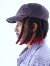 TWILL FADED RANDOM STITCH EMBROIDERY パッチウォッシュボールキャップ